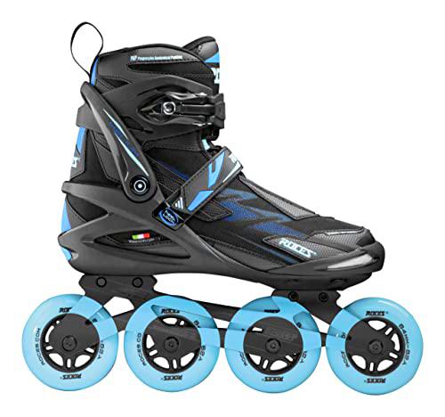 Roces Helium II W TIF Patines, Women's, Black-Azure, 39