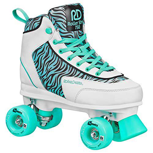 Roller Star 750 - Patines para Mujer (Espuma de mar Cebra, 7)